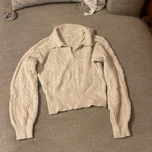 Et Clet- thick cropped Sweater